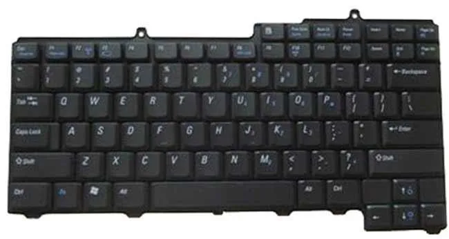 NDLIULEI NDLIULEI Laptop Keyboard Dell Inspiron 1501 630M 640M E1505 E1705 6400 9400 PN NC929 US Black — product photo