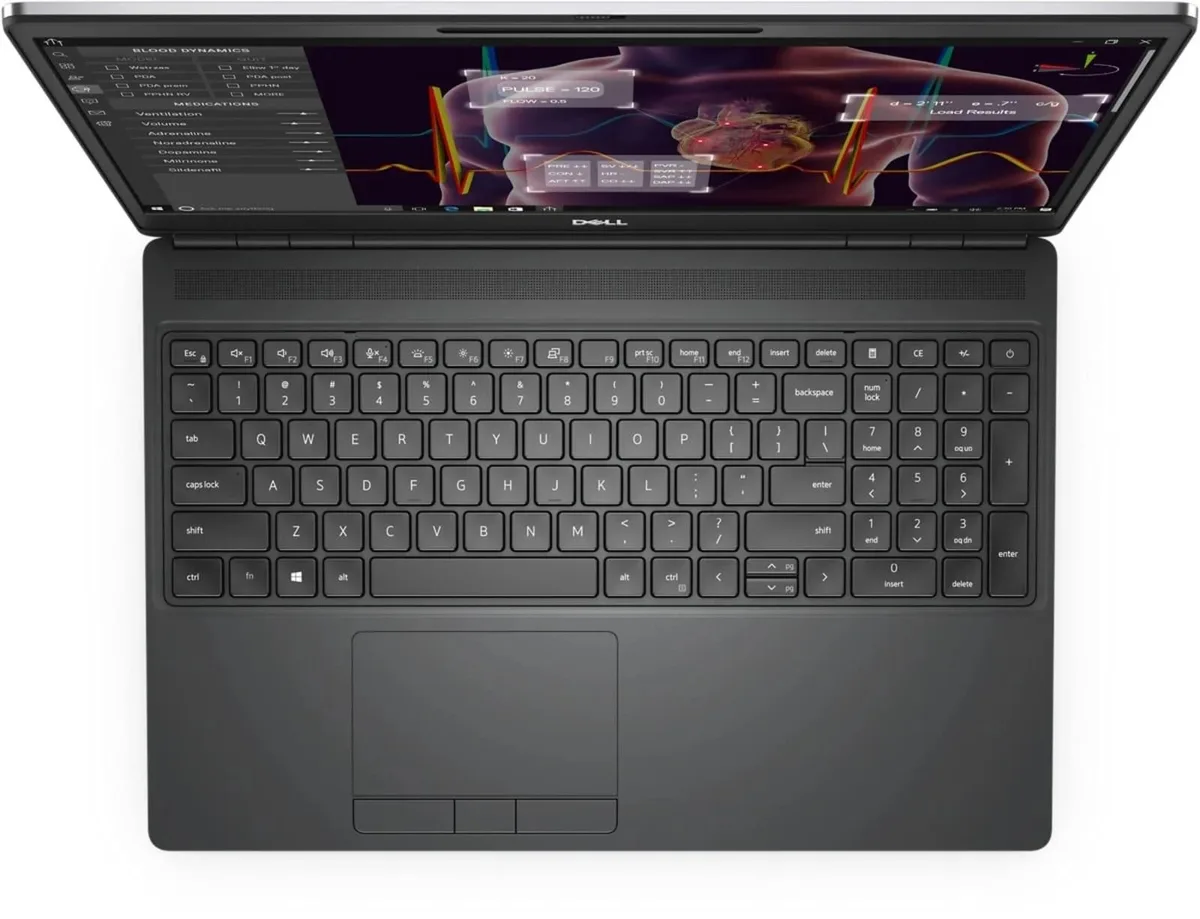 DELL DELL Dell Precision 7750 laptop Core i7-10850H 32GB 1TB 17.3" FHD — foto produk