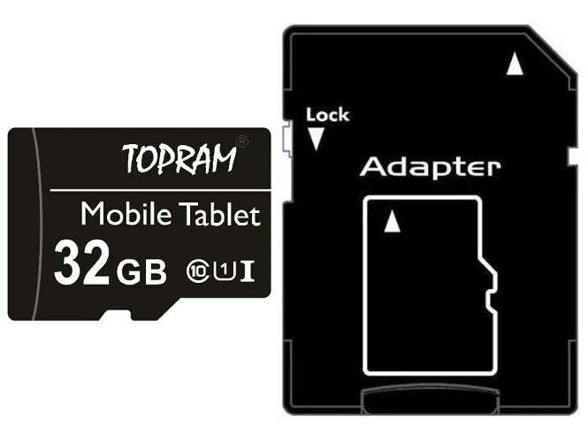 TOPRAM TOPRAM 32GB microSDHC UHS-I Class 10 memory card — foto produk