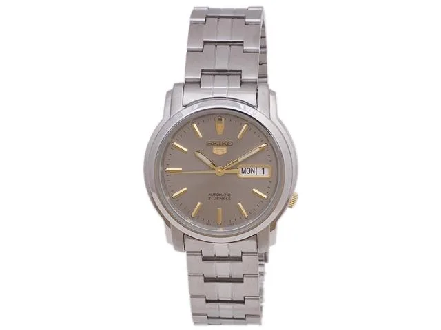 Seiko Seiko SNKK67 Automatic Watch 38 mm Grey Dial Stainless Steel Bracelet — product photo