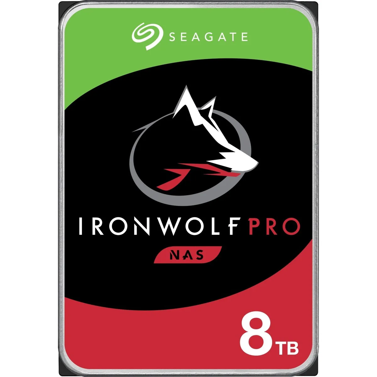 Seagate Seagate IronWolf Pro ST8000NE001 8 TB 3.5" 7200 RPM SATA internal hard drive — foto del producto