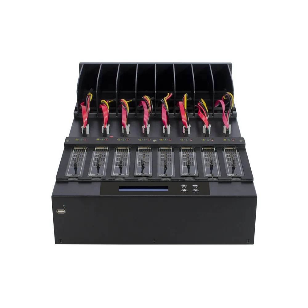 Systor Systor 1-to-7 SATA NVMe Duplicator 9GB/min SYSNVME-XW207 — termékfotó