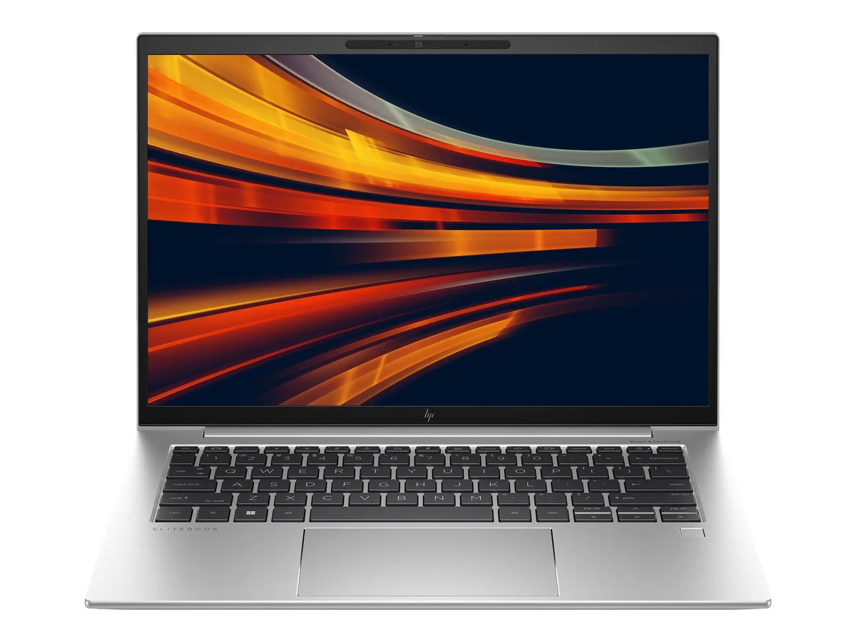 Silver aluminium 14-inch laptop with minor cosmetic wear