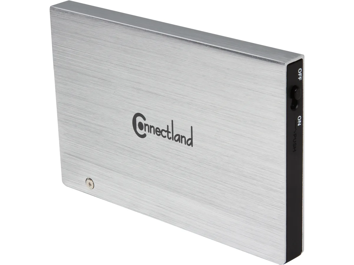 Syba Syba CL-ENC25035 2.5" SATA drive enclosure USB 3.0 aluminium — 商品写真