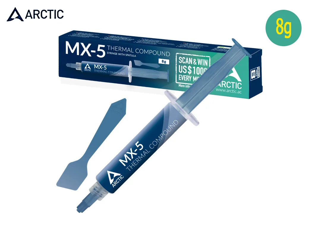 ARCTIC COOLING ARCTIC COOLING MX-5 2.0 g thermal paste with spatula — zdjęcie produktu