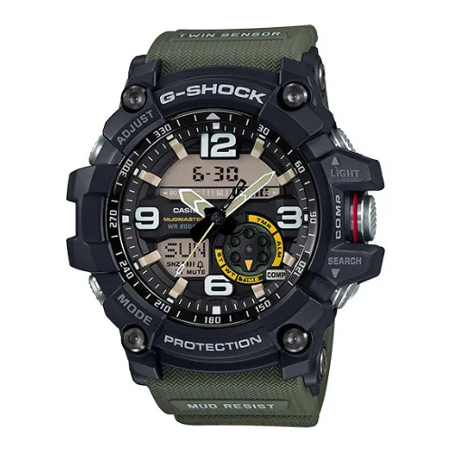 CASIO CASIO GG10001A3 Mudmaster Watch Green 55.3mm — product photo