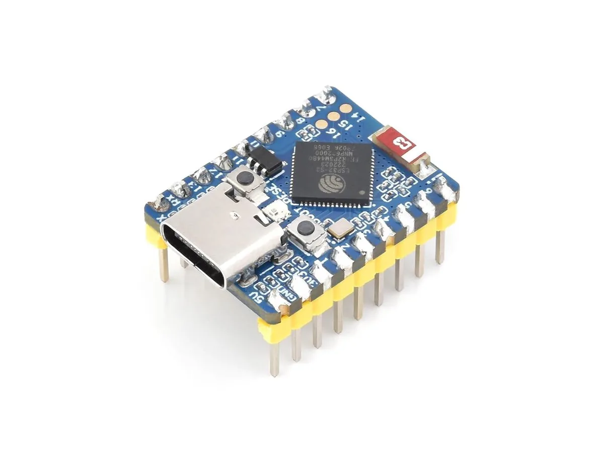 LORDWORLD LORDWORLD ESP32-S3 Mini Development Board Pre-Soldered Header — 제품 사진