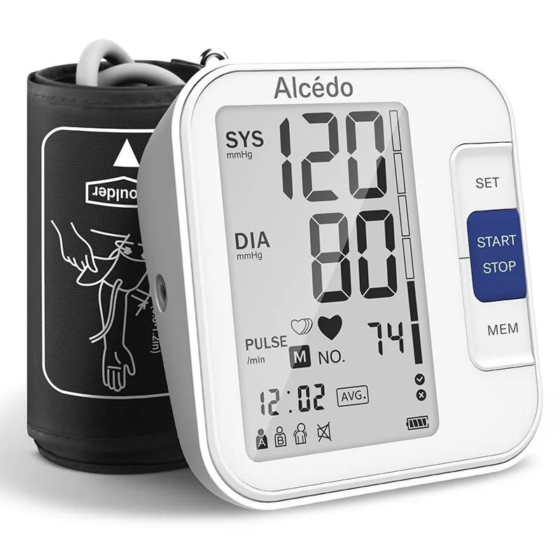 EC2WORLD B21 blood pressure monitor, 2×120 memory, 8.7–15.7" cuff — product photo