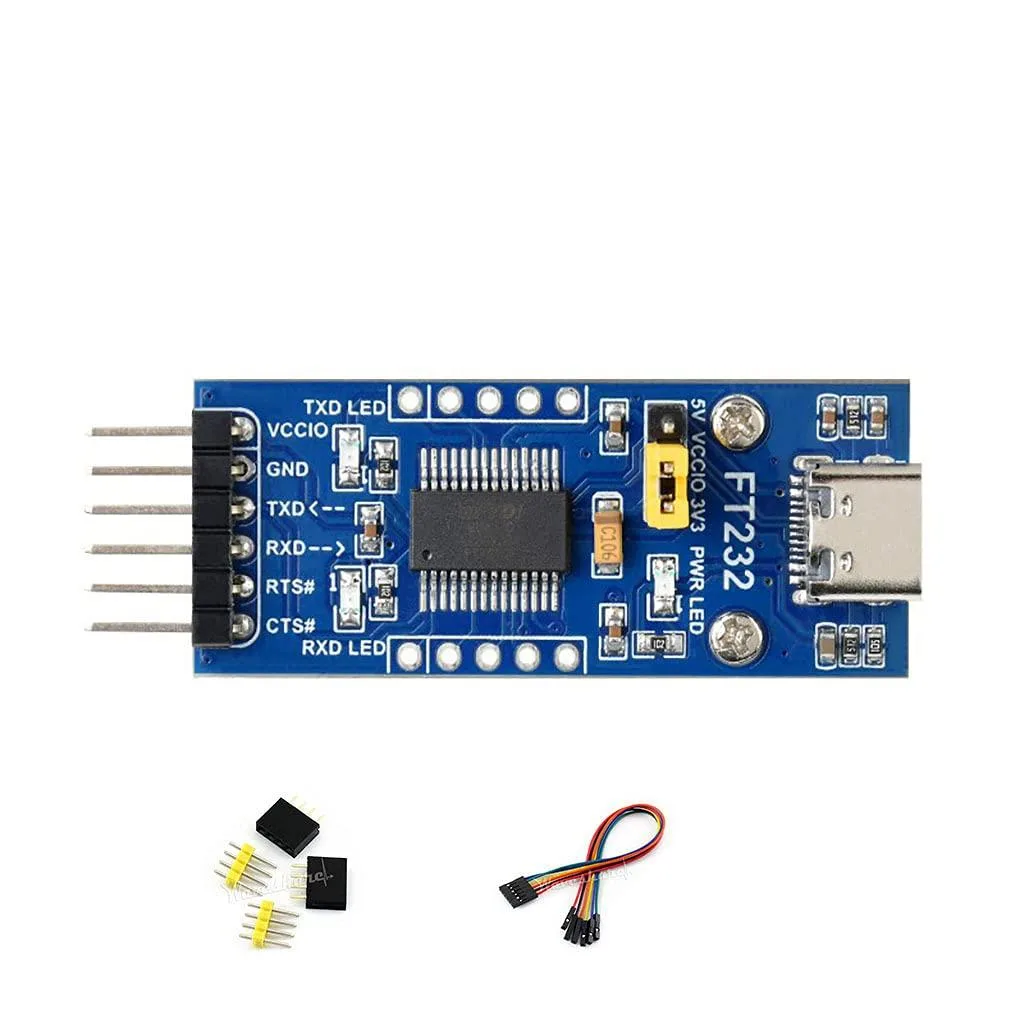 LORDWORLD LORDWORLD FT232RL USB-C UART TTL Adapter 3.3V/5V development board — صورة المنتج