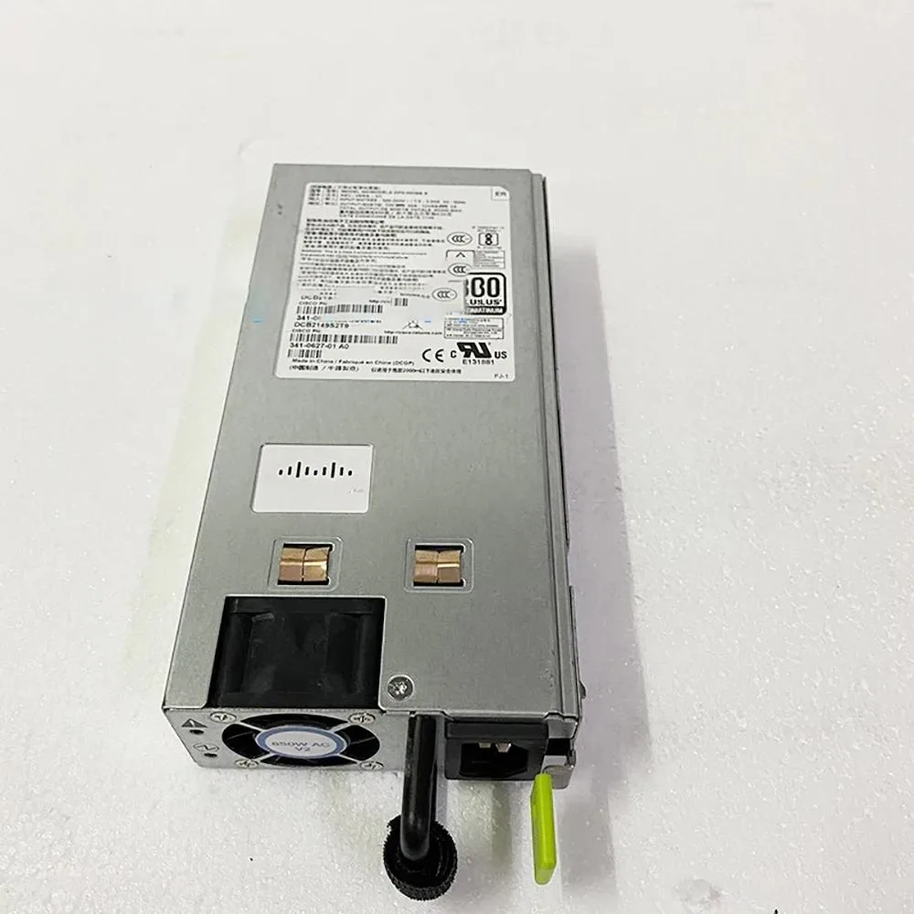 Silver rectangular ATX power supply unit with ventilation grille