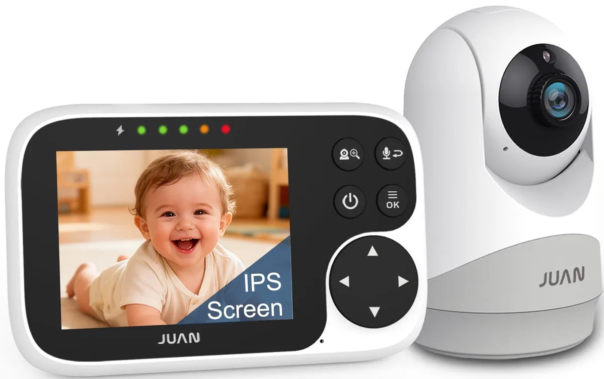 Clover JUAN2215 Wireless Surveillance 3.2in 720p 1000ft FHSS Pan-Tilt-Zoom — product photo