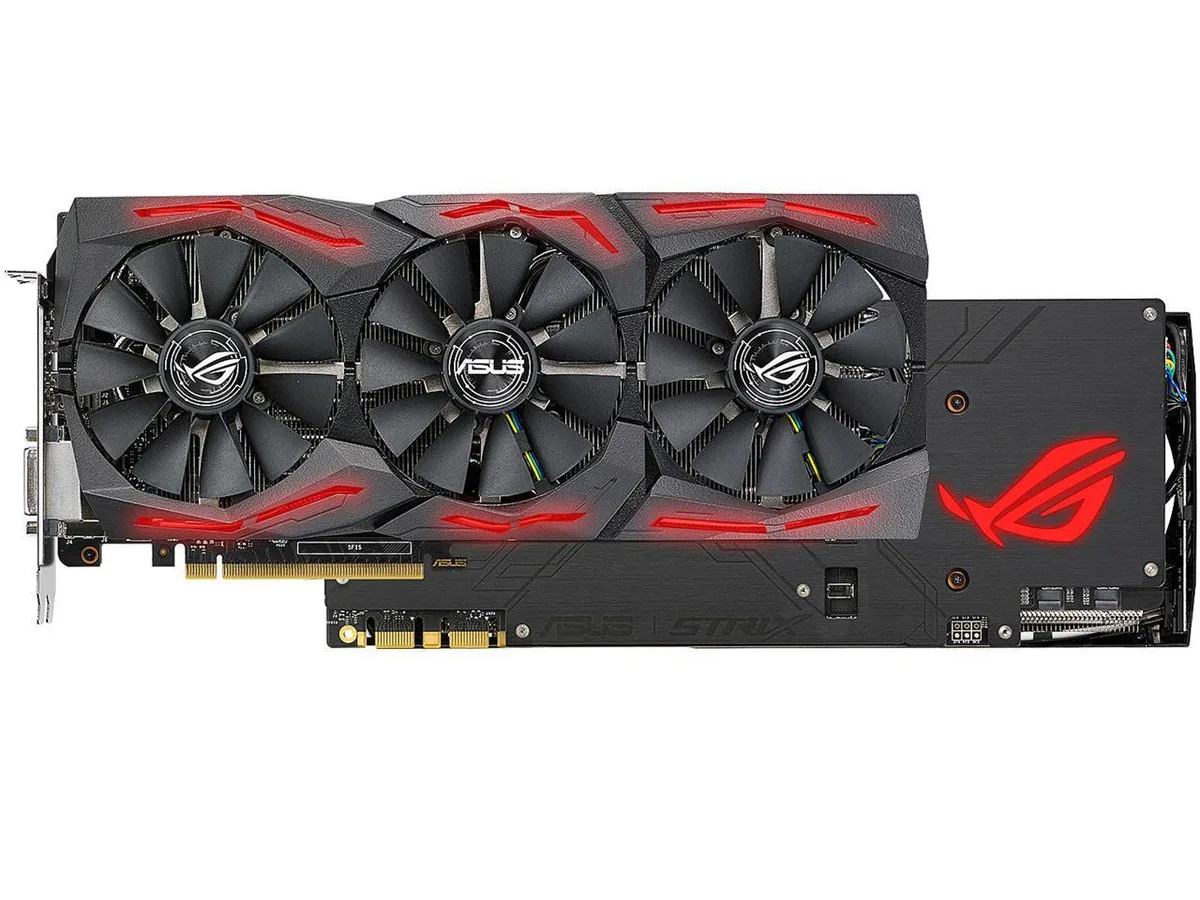 ASUS ASUS ROG Strix GeForce GTX 1080 Ti 11GB graphics card — toote foto