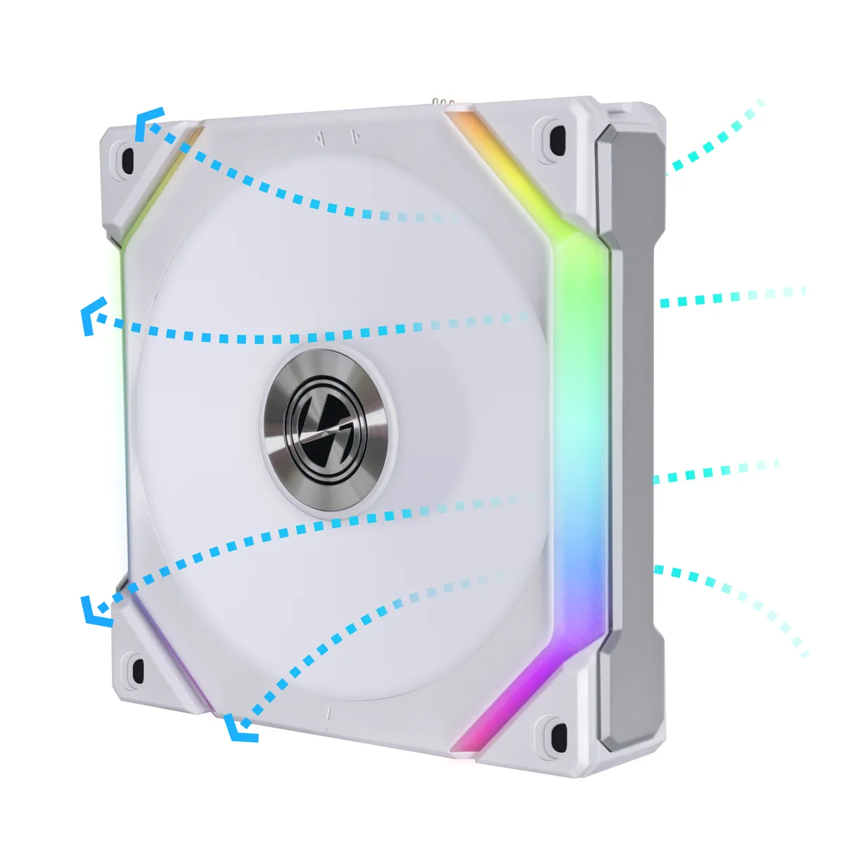 Lian Li Lian Li UF-RSL120V2-1W 120mm case fan 28mm white ARGB — صورة المنتج