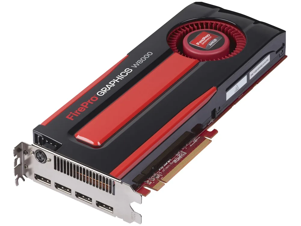 ATI ATI FirePro W8000 4GB GDDR5 256-bit workstation graphics card — photo du produit