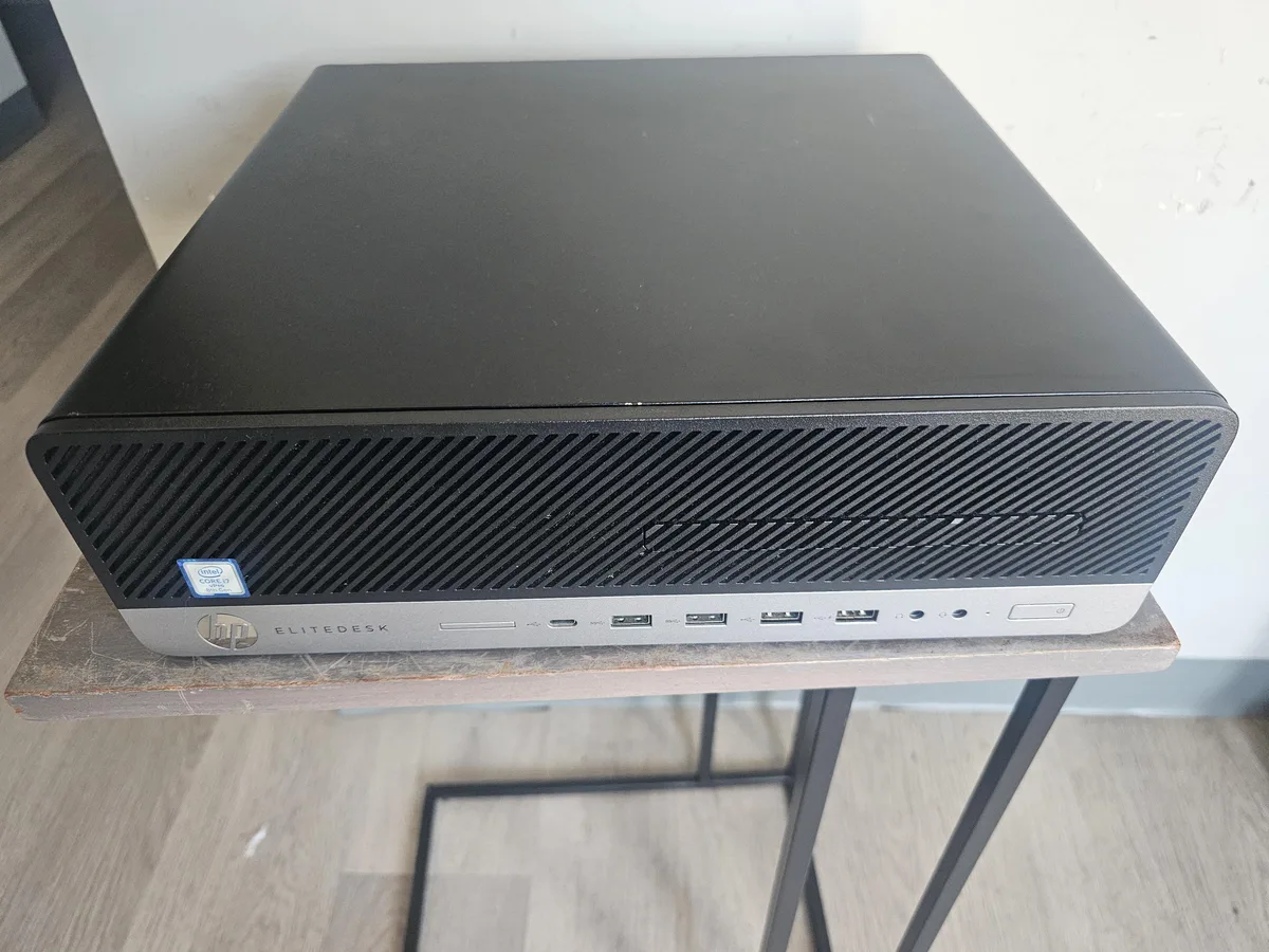 HP HP EliteDesk 800 G4 i7-8700 16 GB 512 GB desktop PC — صورة المنتج