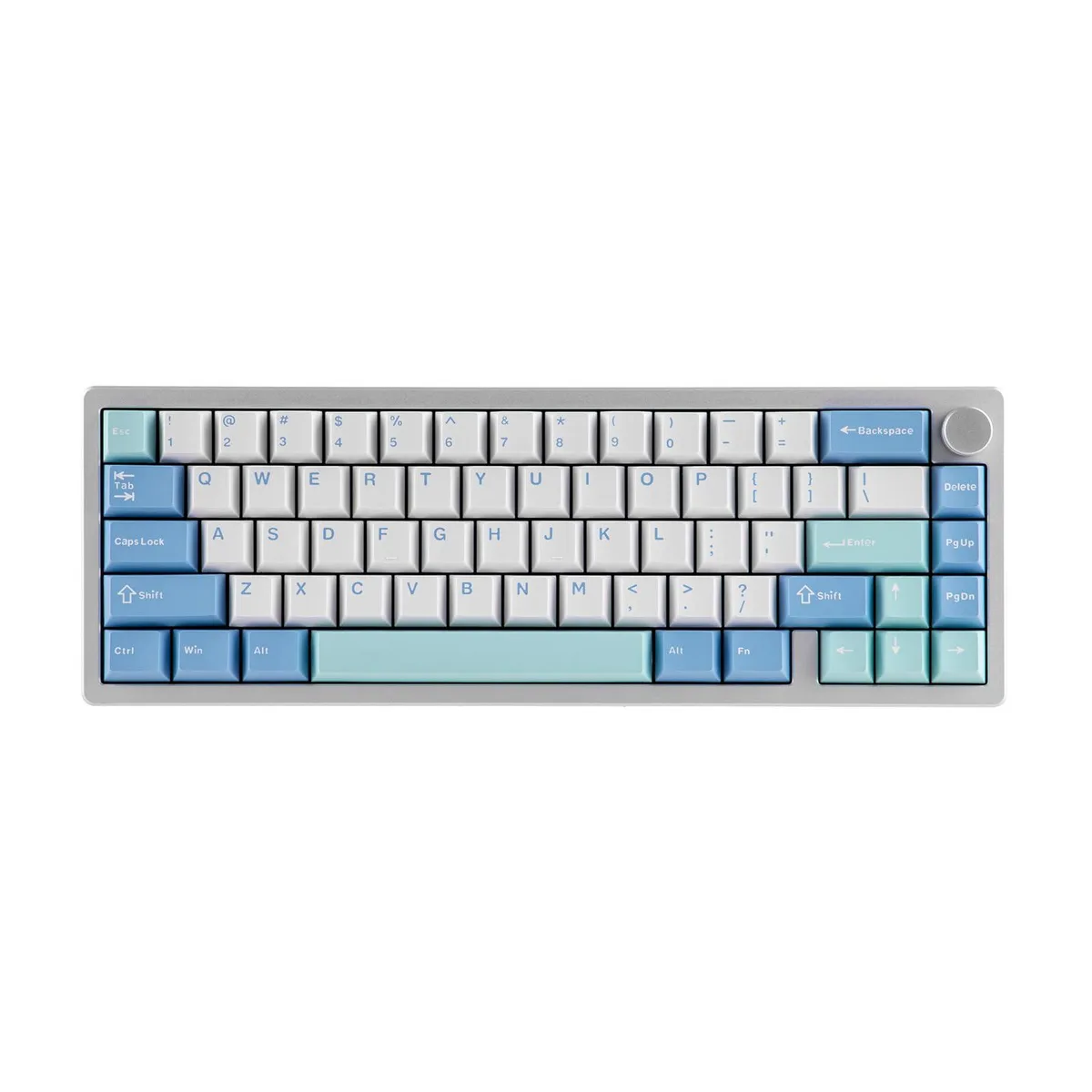 Epomaker Epomaker Galaxy65 65% gaming keyboard aluminium 66 keys RGB 2.4GHz Bluetooth wired — produktfoto