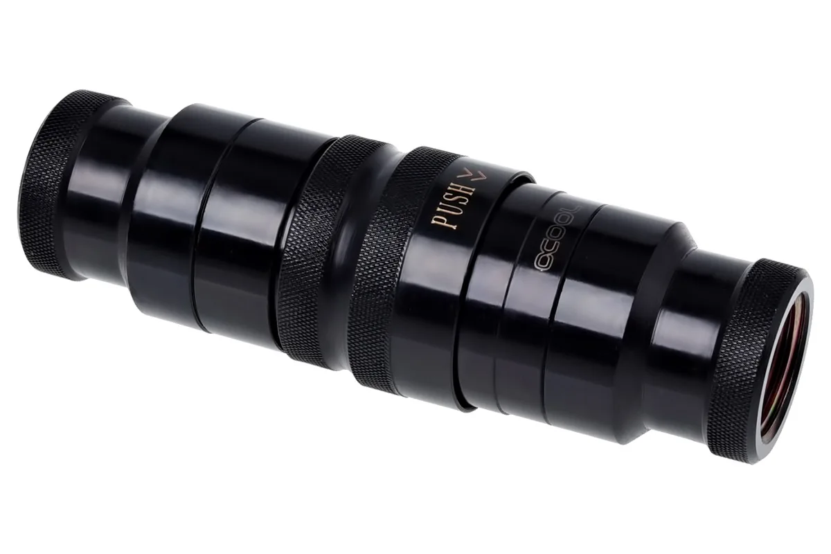 Alphacool Alphacool 1012804 Eiszapfen HF Quick Release Connector Kit Deep Black — 商品照片