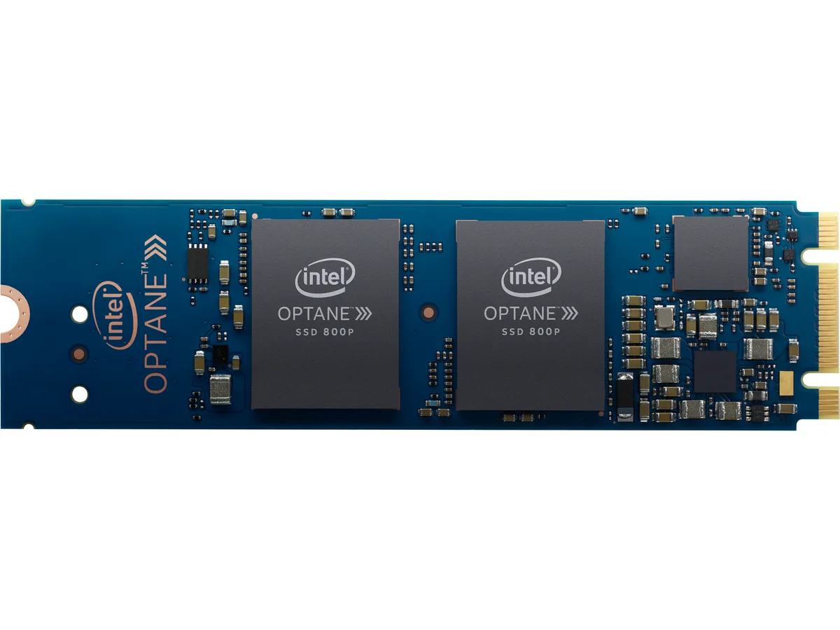 Intel Intel Optane SSD 800P 58GB M.2 2280 PCIe 3.0 x2 NVMe SSDPEK1W060GAXT — 商品写真
