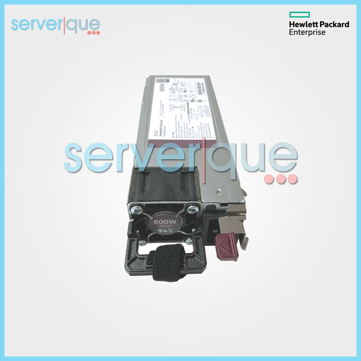 HPE HPE 800W Flex Slot Platinum Plus Hot Plug Power Supply P38995-B21 — 제품 사진