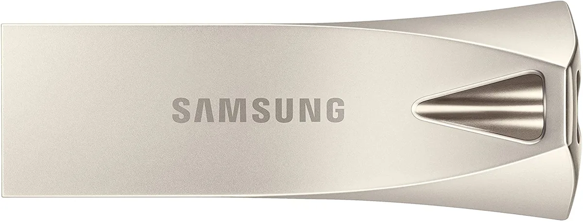 SAMSUNG SAMSUNG BAR Plus USB 3.1 Flash Drive 128GB 400MB/s Silver — 商品照片