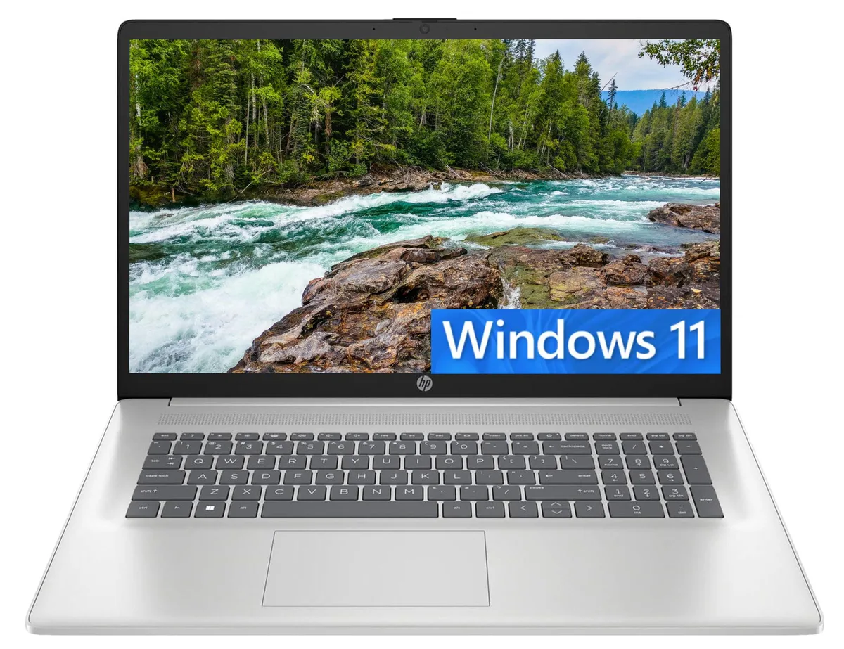HP HP 17 laptop Core i3-1125G4 16GB 512GB 17.3" HD+ Silver — product photo