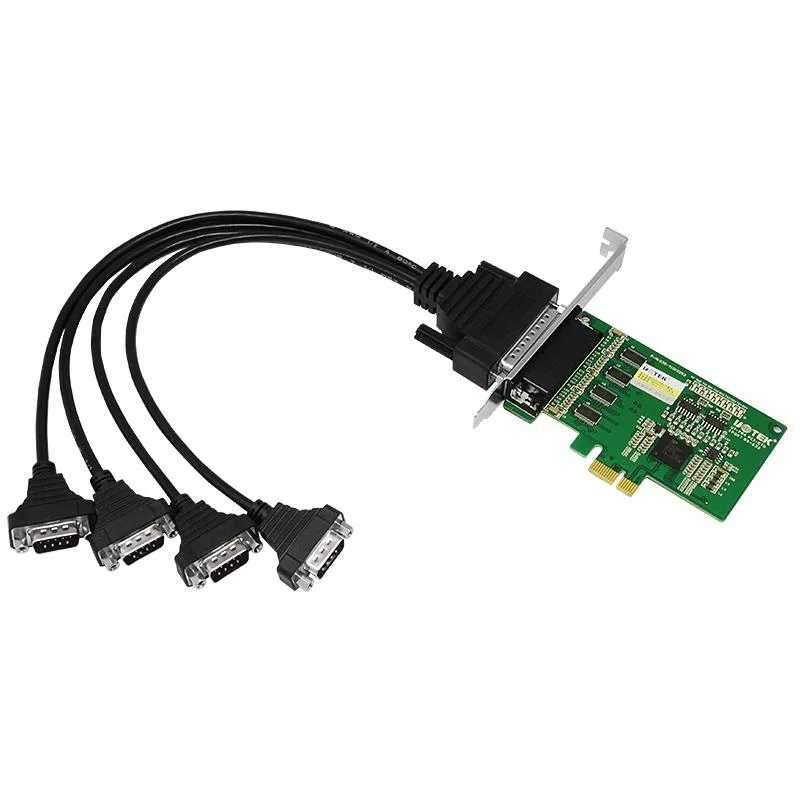 UOTEK UOTEK UT-784 4-Port RS-232 PCI-E Network Card — foto produk