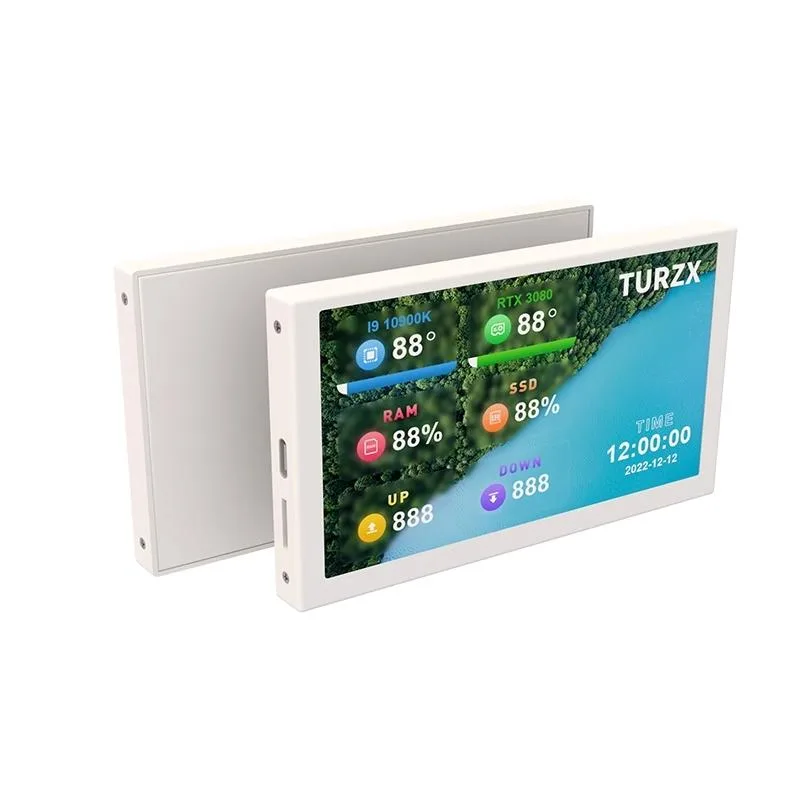 Corn Electronics Corn Electronics 5" Gaming Monitor White 800x400 16GB TF — product photo