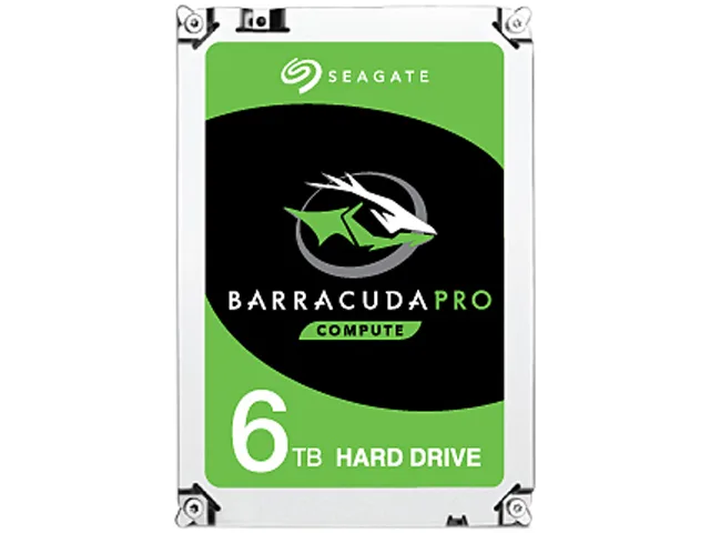 Seagate Seagate BarraCuda Pro ST6000DM004 6TB 7200 RPM 256MB SATA 6.0Gb/s 3.5" internal hard drive — 商品写真