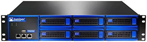 HPE Juniper STRM 2500 Series II rack server, matte black front panel with branding