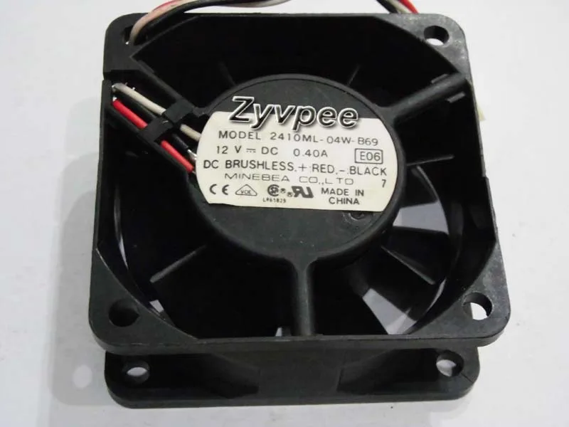 Zyvpee Zyvpee 2410ML-04W-B69 60x25mm 12V 0.4A 3-pin case fan — foto produk