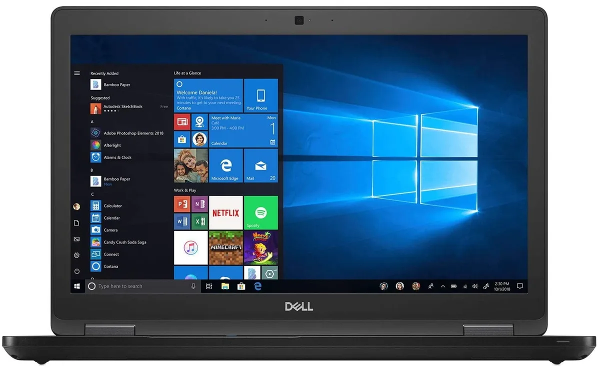 DELL DELL Precision 3530 business laptop Core i7-8850H 32GB 512GB 15.6" FHD Grade B — Produktfoto