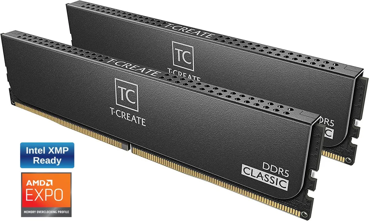Team Group Team Group CTCCD532G5600HC46DC01 32GB (2 x 16GB) DDR5 5600 CL46 desktop RAM — photo du produit