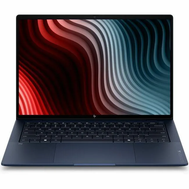 HP EliteBook X G2a 14 inch touchscreen laptop in Atmospheric Blue finish