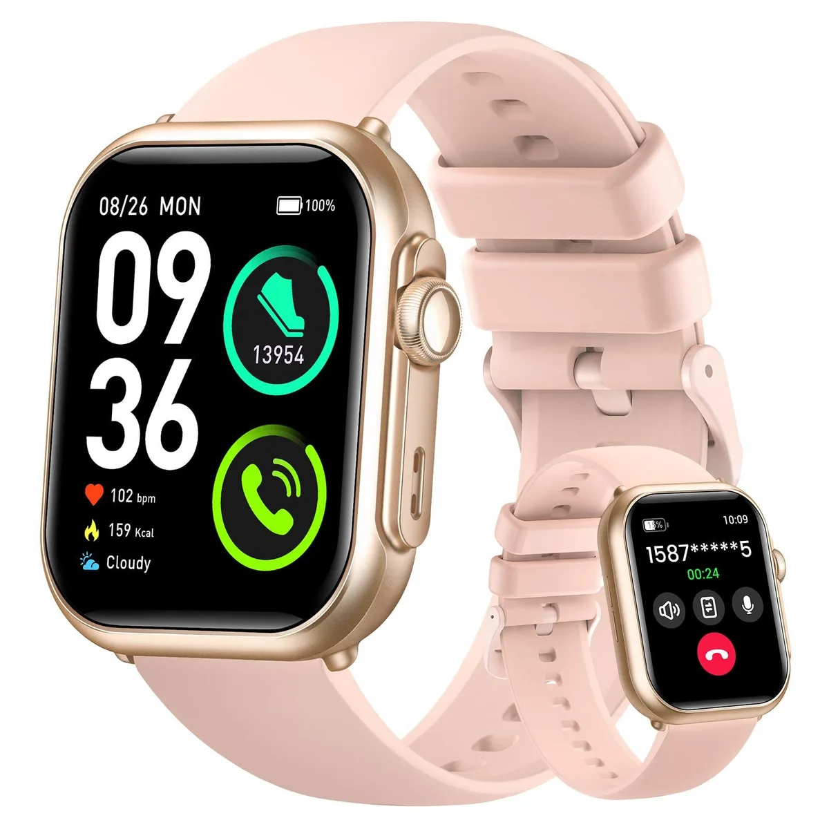  HTC G62 Smart Watch 1.04" 30 Day Battery 120 Sports 5ATM — foto del prodotto