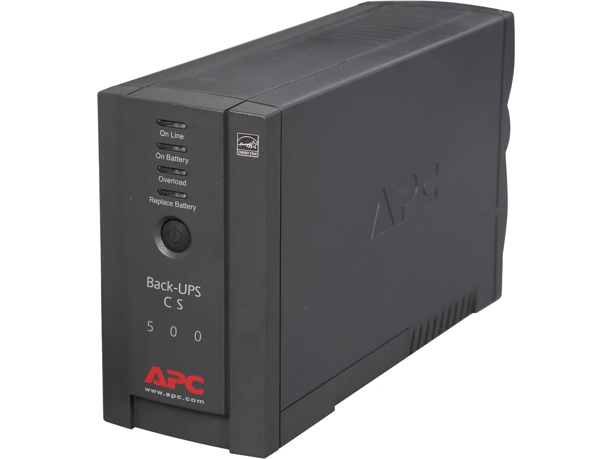 APC APC BK500BLK UPS 500 VA 300 W 120 V 6 Outlets — foto produk