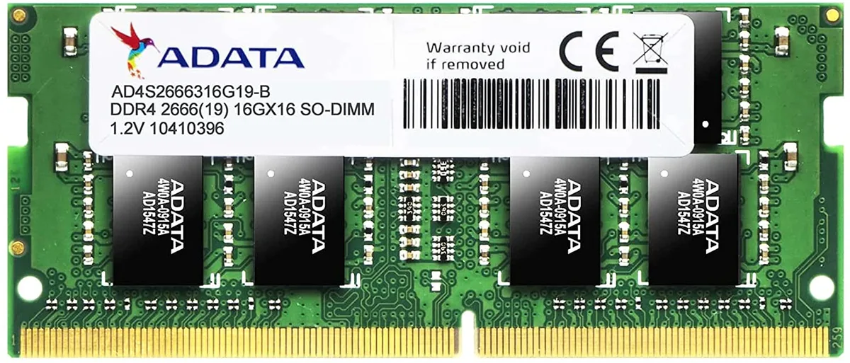 ADATA ADATA Premier 8GB DDR4 2666 CL19 1.2V SODIMM laptop RAM — fotografia produktu