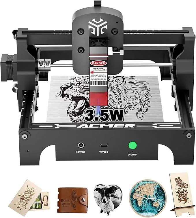 ACMER ACMER S1 3.5W Laser Engraver 130x130mm — product photo
