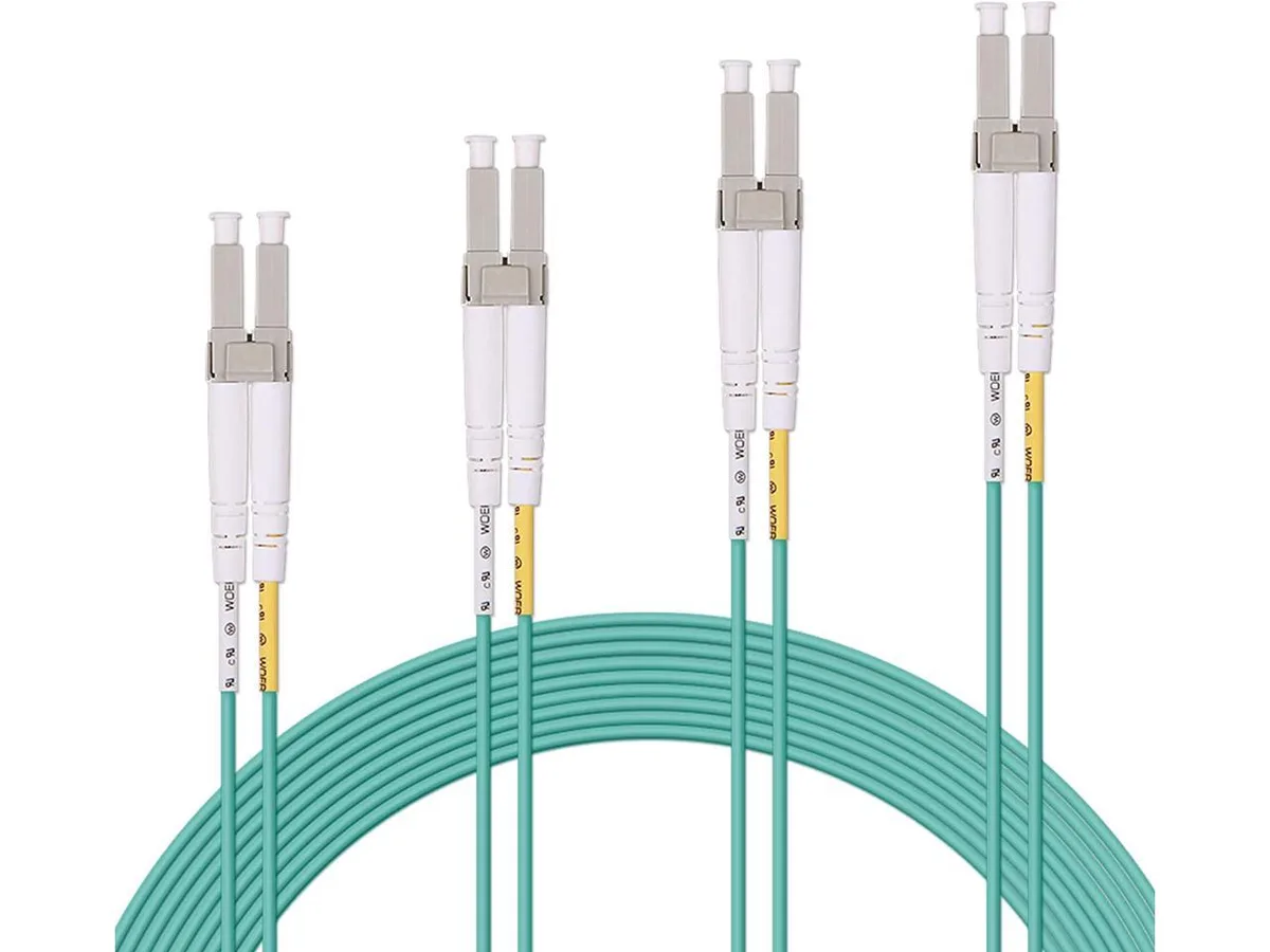 10Gtek 10Gtek LC-LC OM3 Duplex 50/125 LSZH 2m 4-pack — fotografia produktu