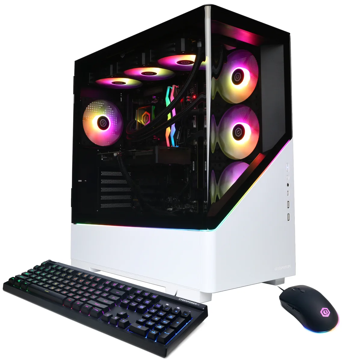 CyberpowerPC CyberpowerPC GML70370 gaming PC Ryzen 7 9800X3D 32GB DDR5 Radeon RX 9070 XT 2TB NVMe — product photo