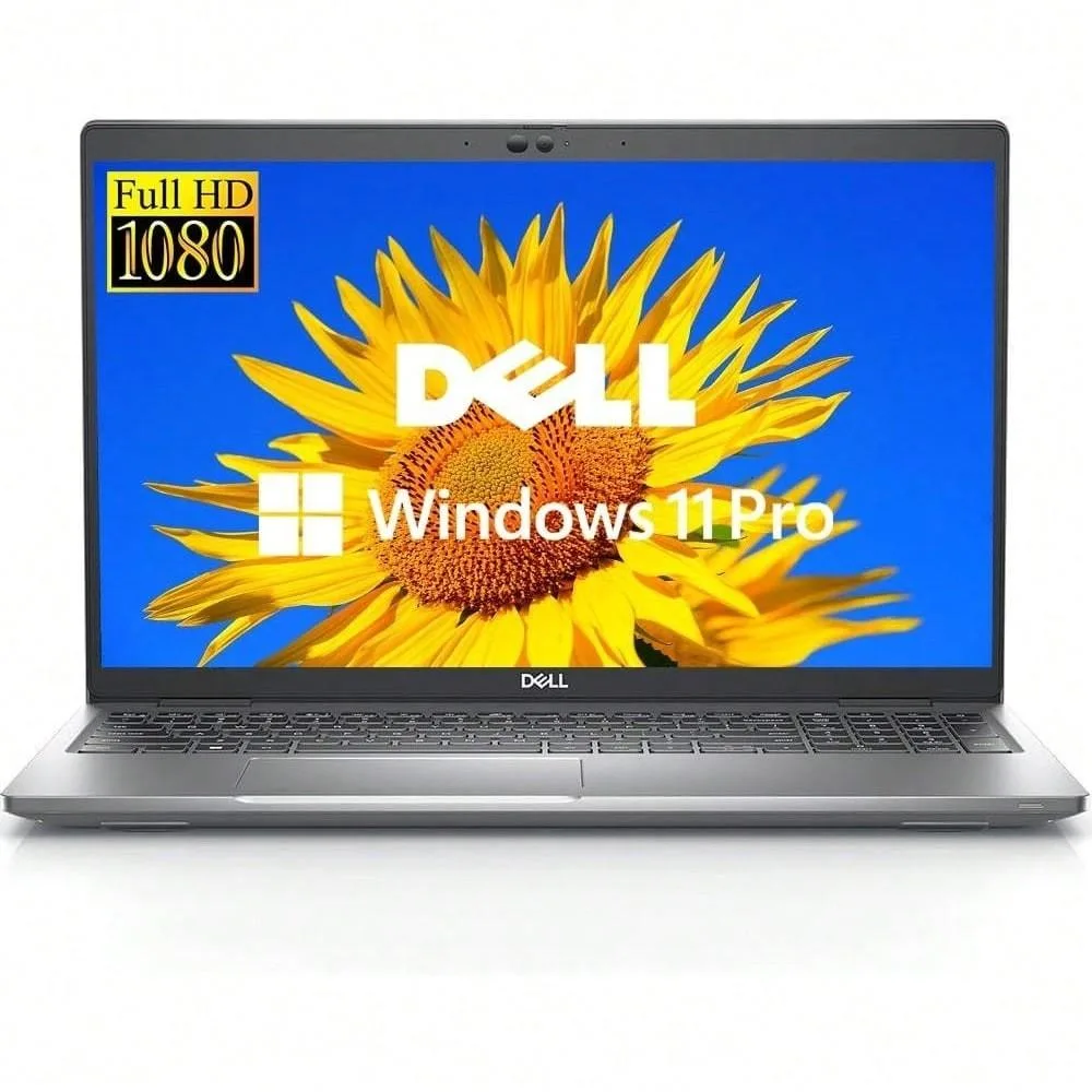 Silver Dell Latitude 5430 14-inch laptop closed on desk