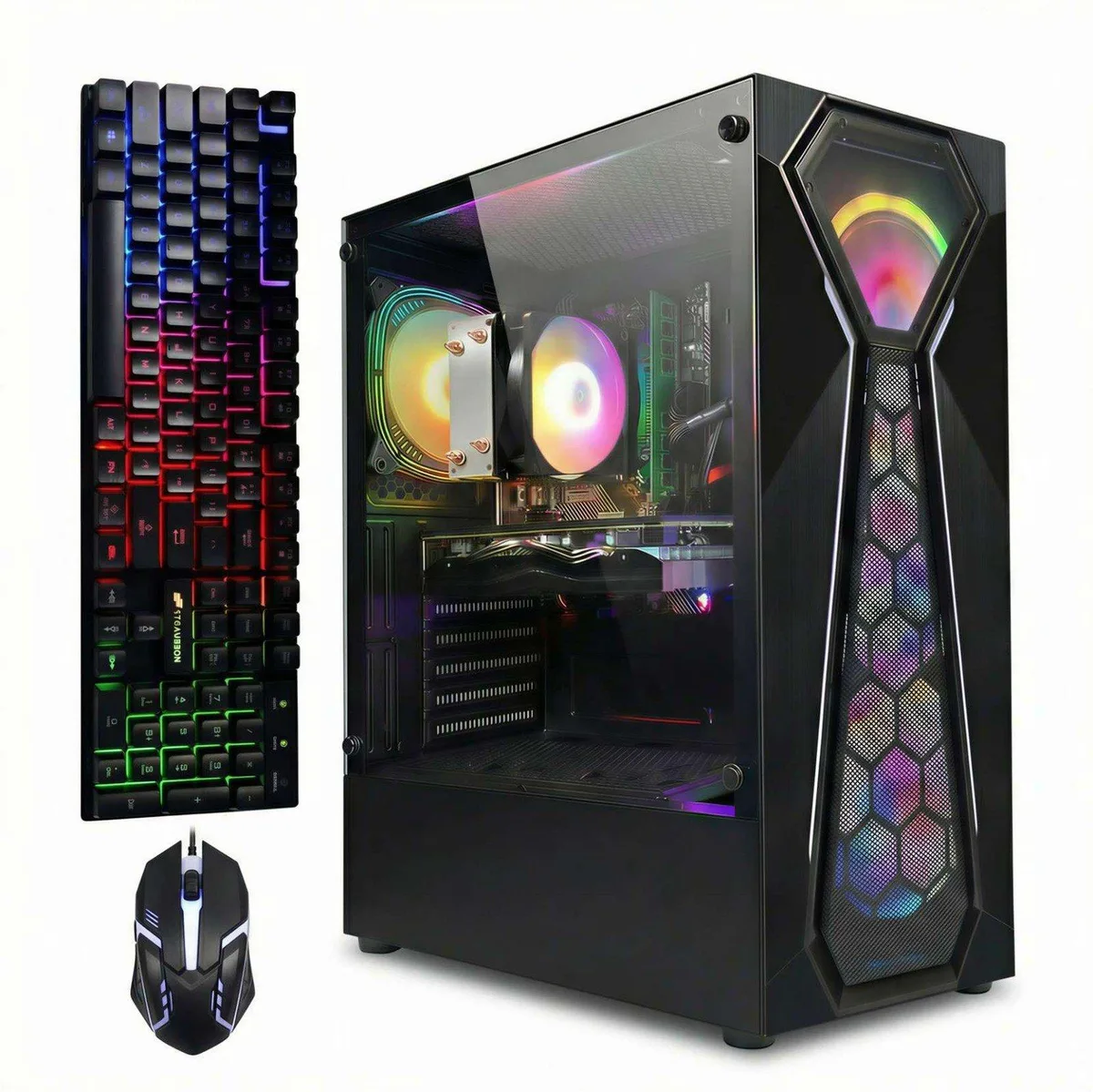 STGAubron STGAubron ABR1722 Gaming PC Ryzen 5 5500 RTX 2060 Super 8G 16G DDR4 1TB SSD — product photo