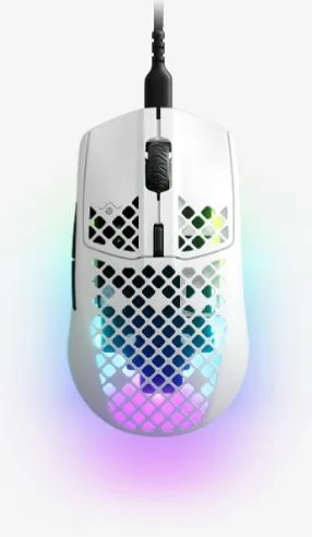 SteelSeries SteelSeries Aerox 3 Wired Gaming Mouse 59g White — product photo