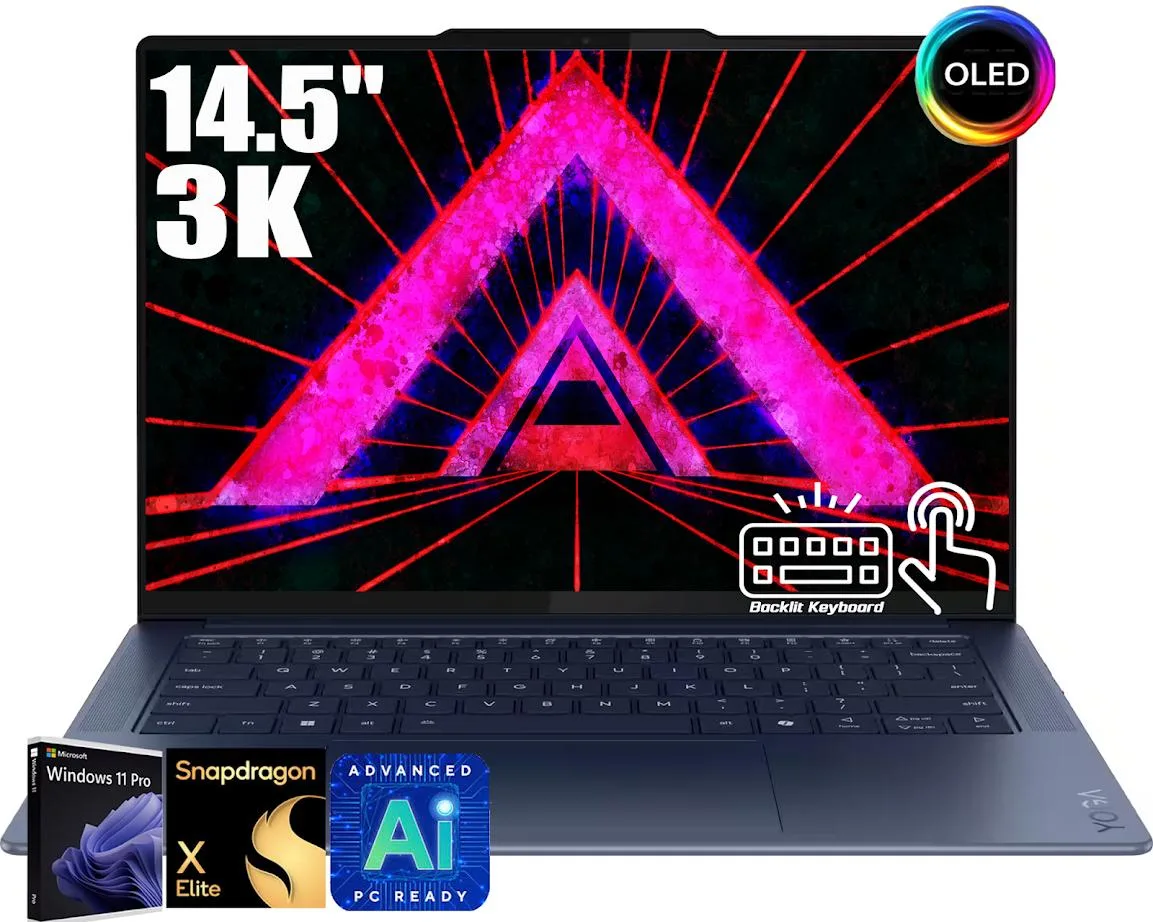 Lenovo Lenovo Yoga Slim 7X 14.5" OLED Snapdragon X Elite X1E-78-100 16GB 512GB business laptop — תמונת המוצר