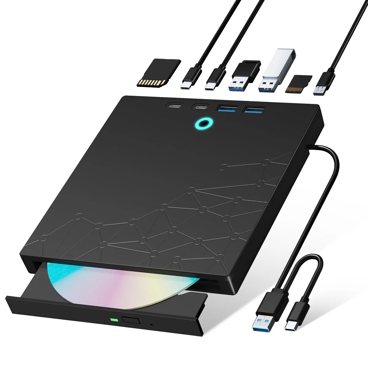 LG D-PTKL-XD041 8-in-1 DVD burner USB 3.0 Black — 商品照片