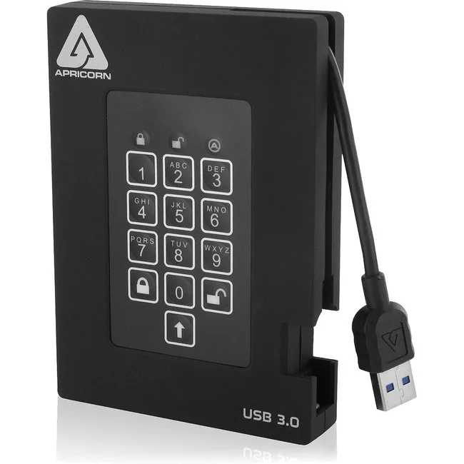 Apricorn Apricorn A25-3PL256-2000F 2000F portable hard drive — produktbild