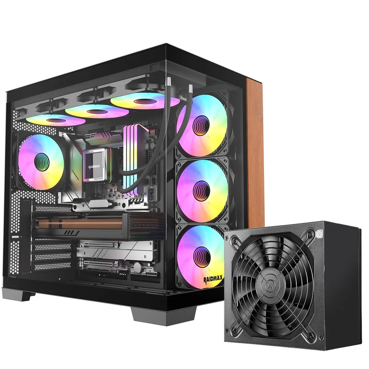 Raidmax Raidmax Infinita I610 Wood Edition PC case — product photo