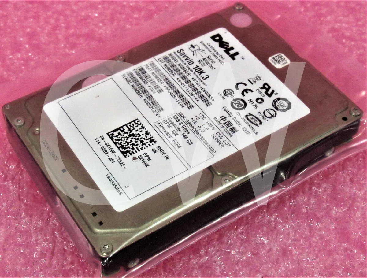 DELL DELL ST9146803SS 146GB 10000RPM 6Gbps 2.5" SAS internal hard drive — zdjęcie produktu