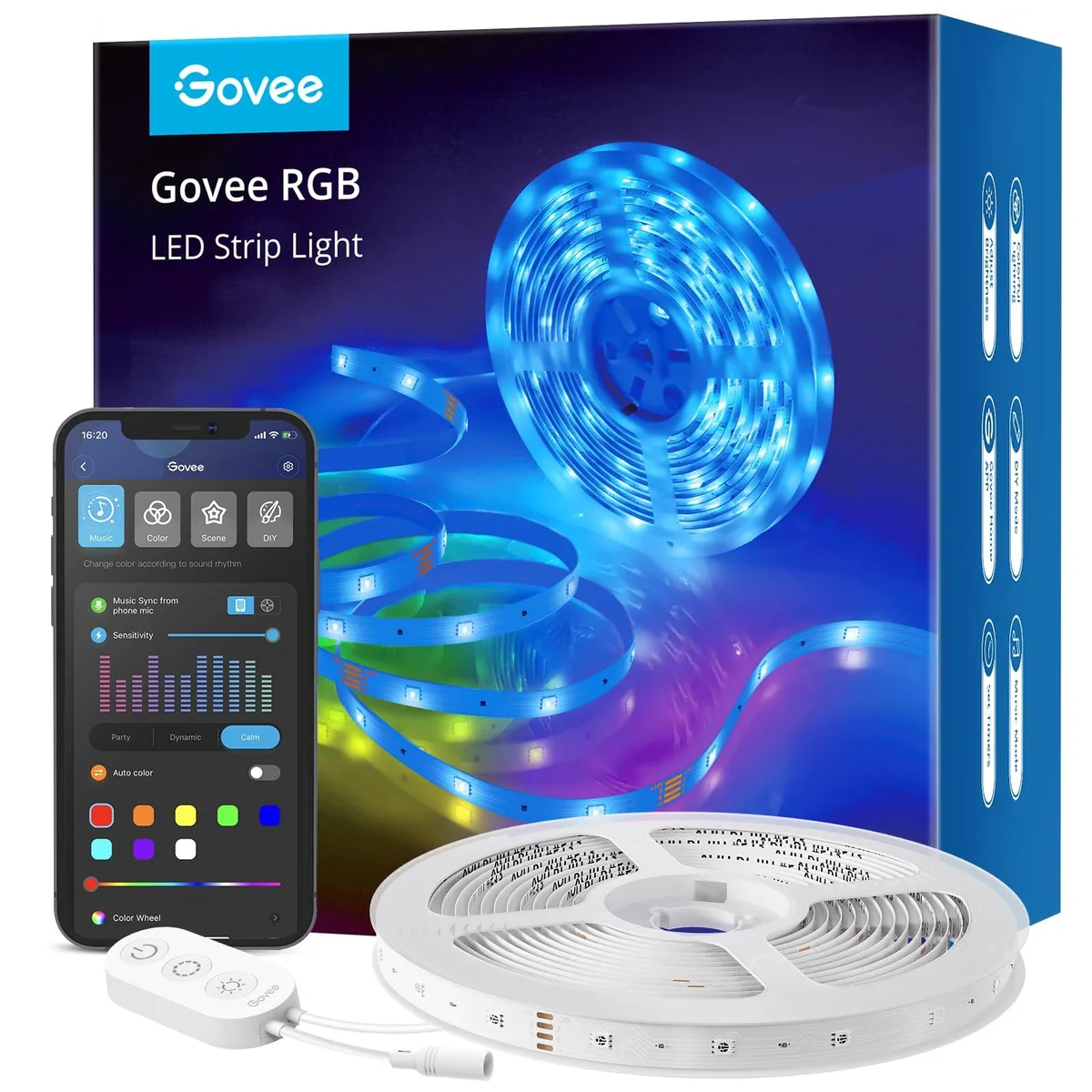 Govee H6159 16.4ft RGB LED strip light — תמונת המוצר