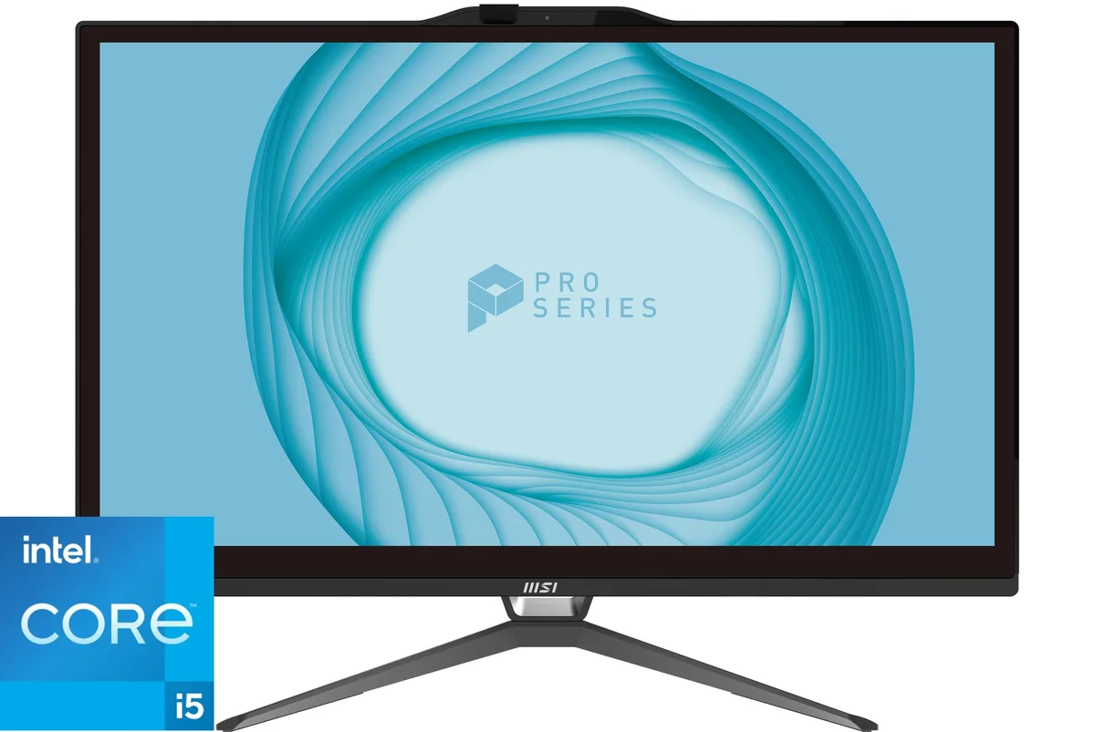 MSI MSI PRO AP222T 13M-004US all-in-one PC Core i5-13400 8GB DDR4 500GB NVMe 21.5" touchscreen — 商品写真