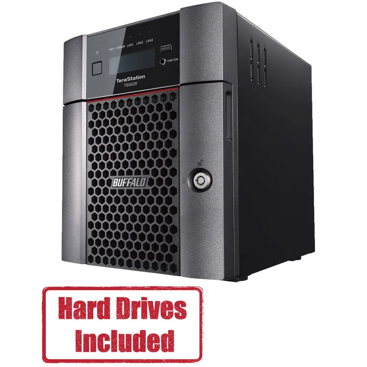Buffalo Technology Buffalo Technology TS5420DN2402 4-Bay 24TB Desktop NAS — product photo